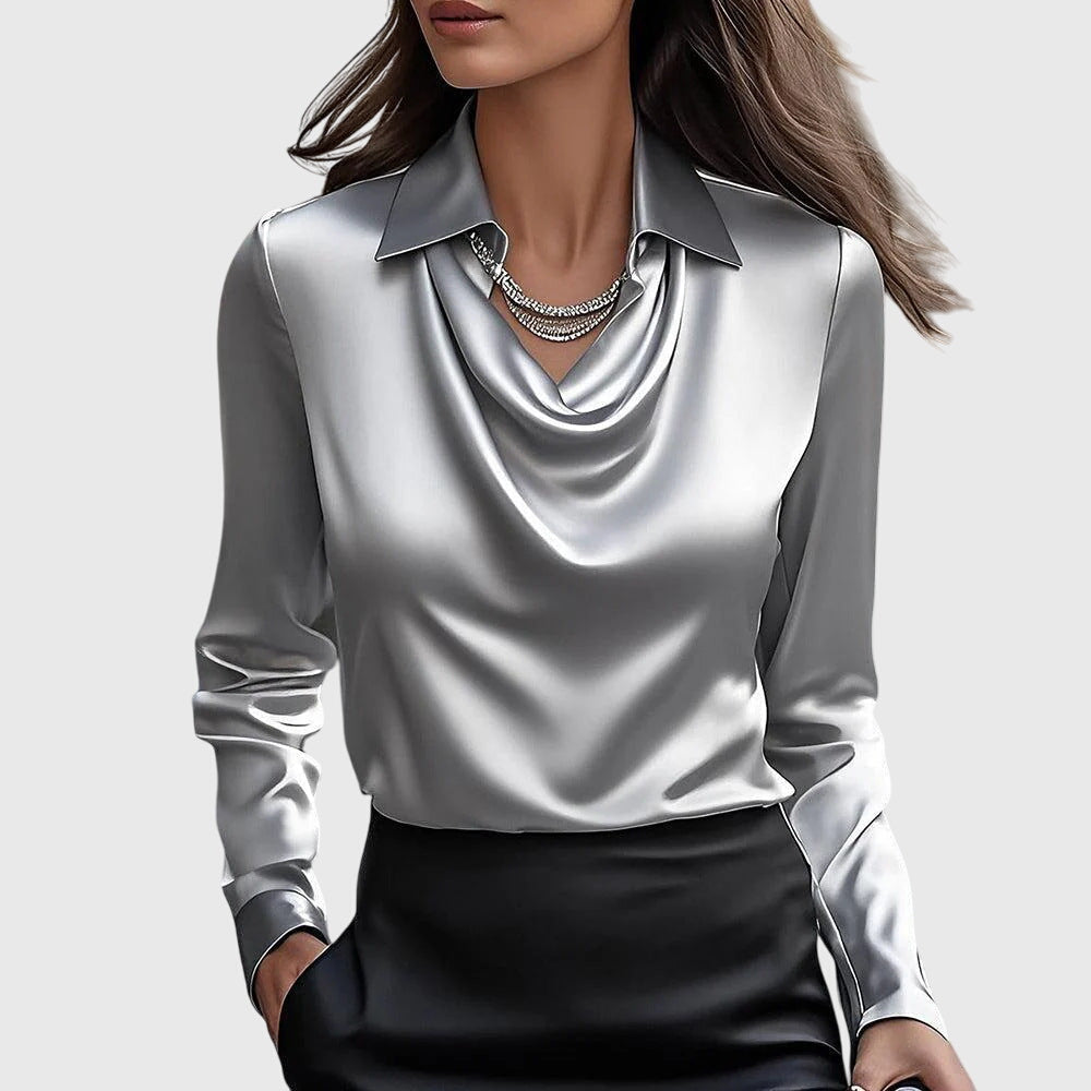 Diana | Blusa De Satén De Lujo