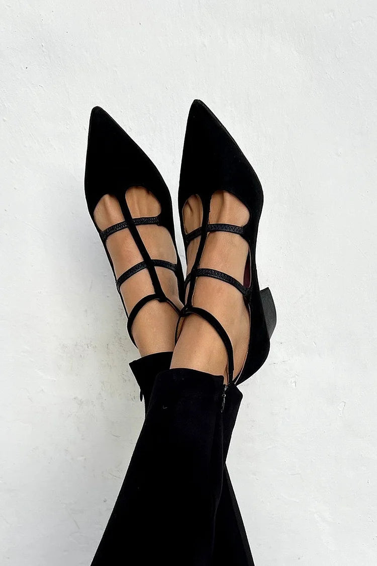 Jade | Zapatos De Tacón Con Punta Fina