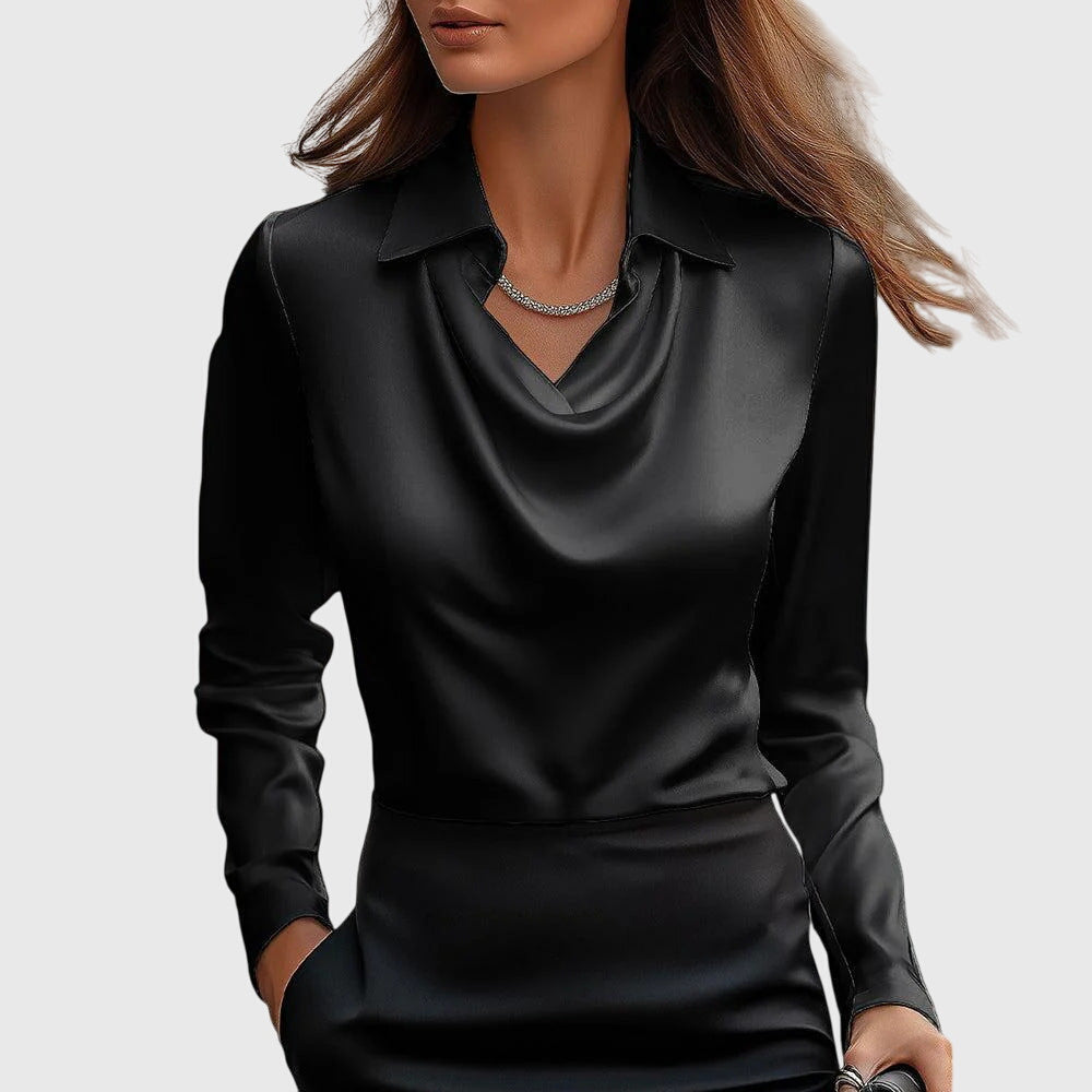 Diana | Blusa De Satén De Lujo