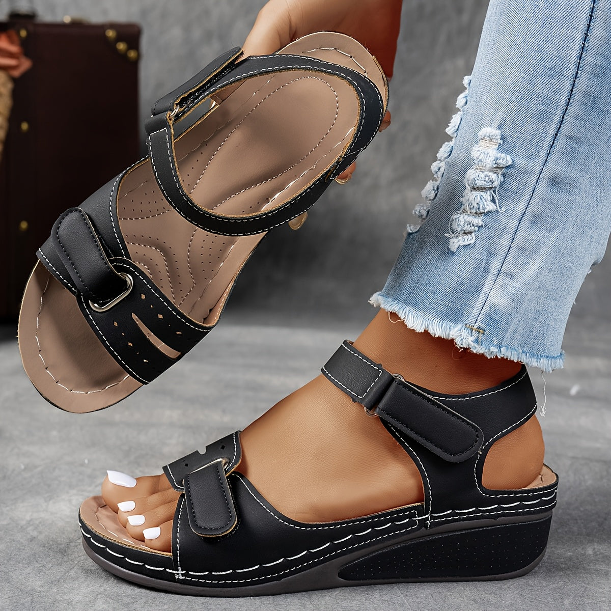 Clara | Sandalias Ortopédicas de Plataforma