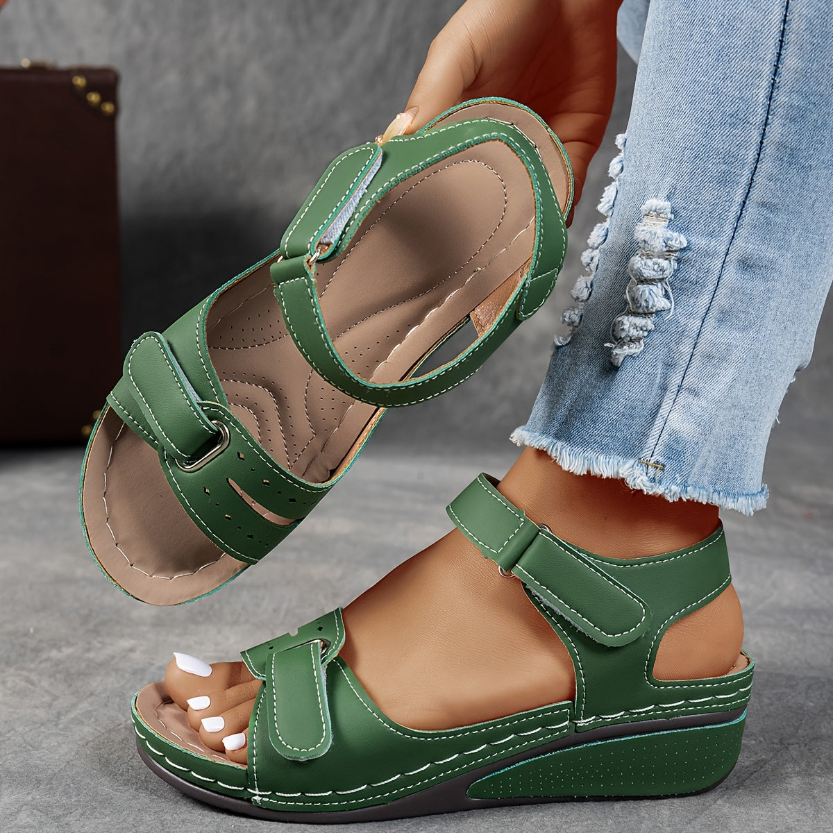 Clara | Sandalias Ortopédicas de Plataforma