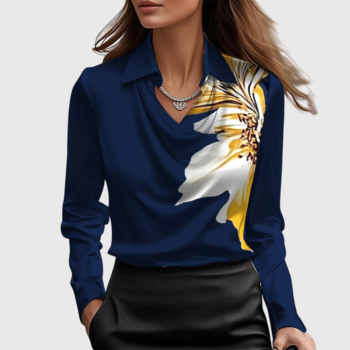 Diana | Blusa De Satén De Lujo