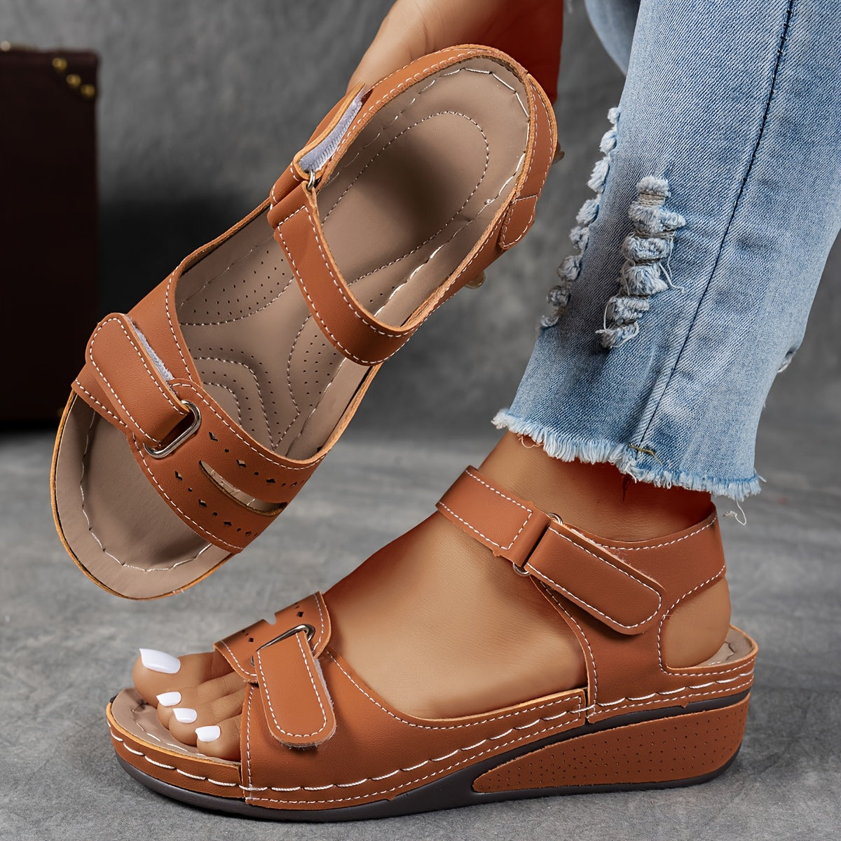 Clara | Sandalias Ortopédicas de Plataforma