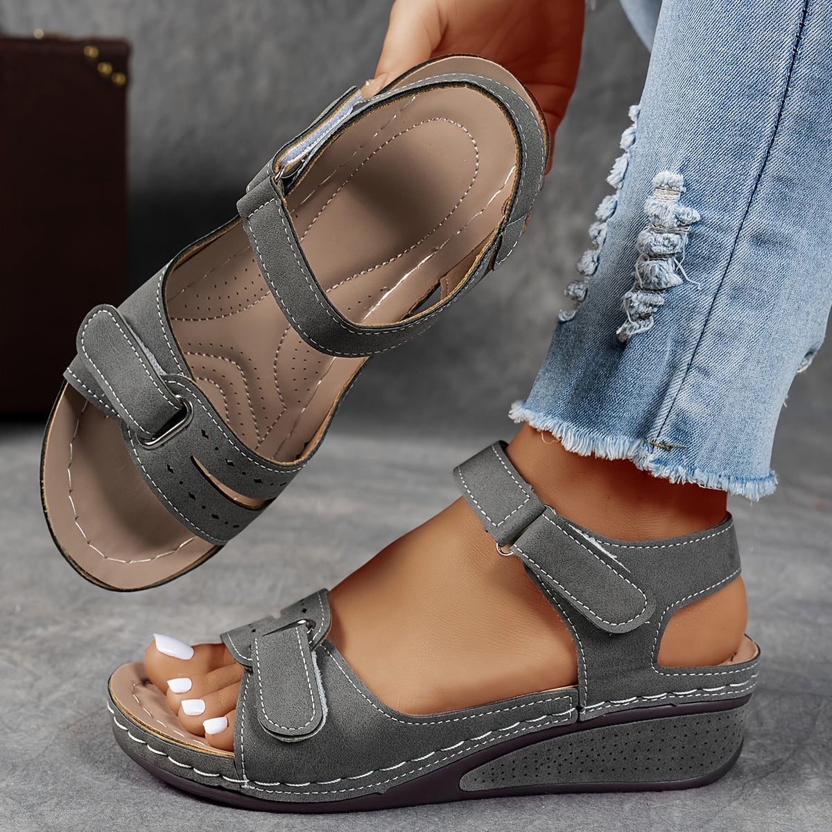 Clara | Sandalias Ortopédicas de Plataforma