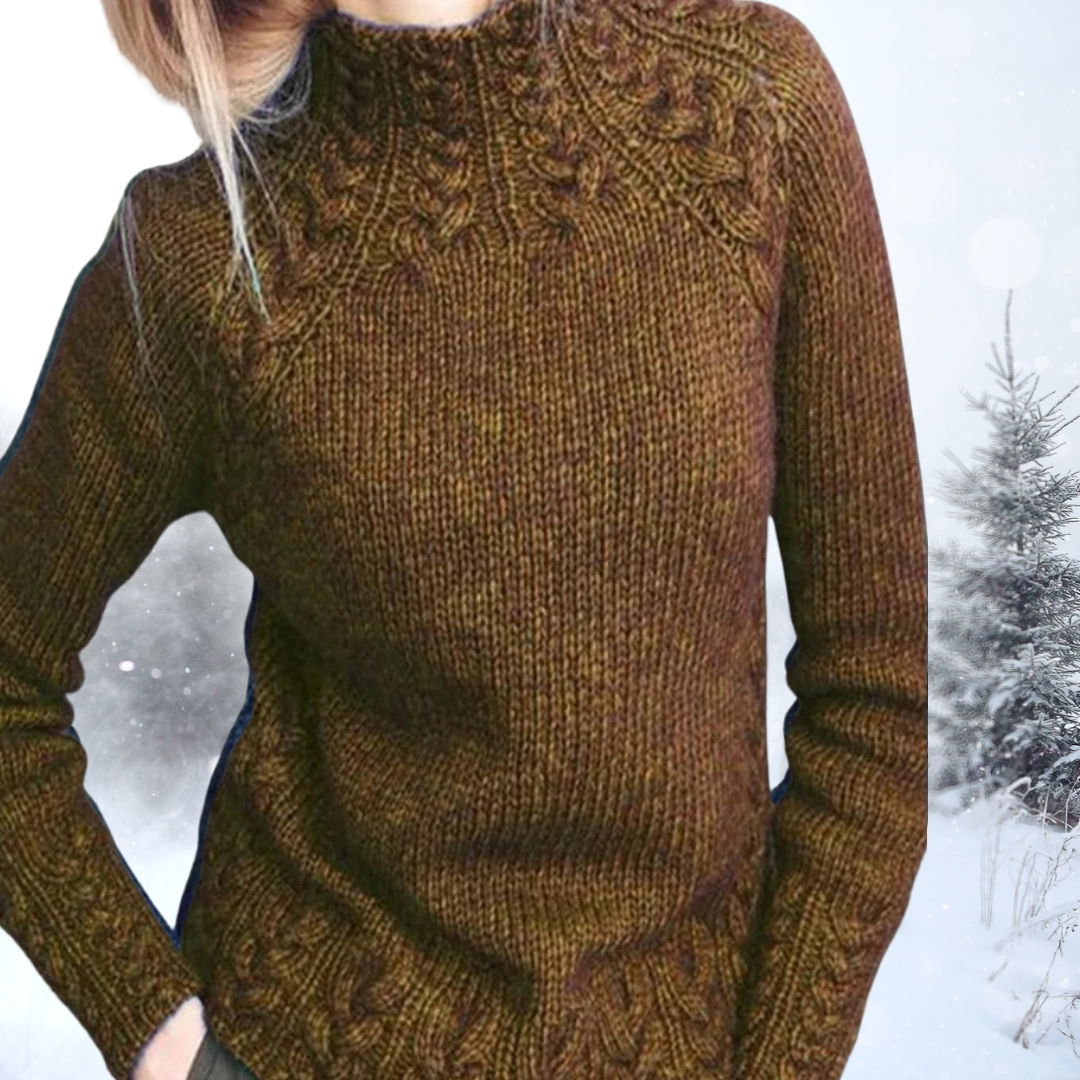 Kiara | Suéter Elegante con Cuello Alto