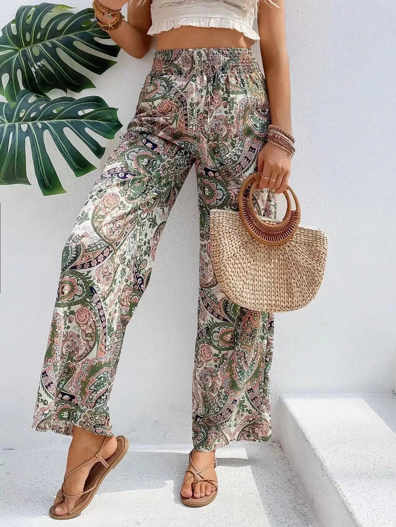 Analyn | Pantalones anchos bohemios