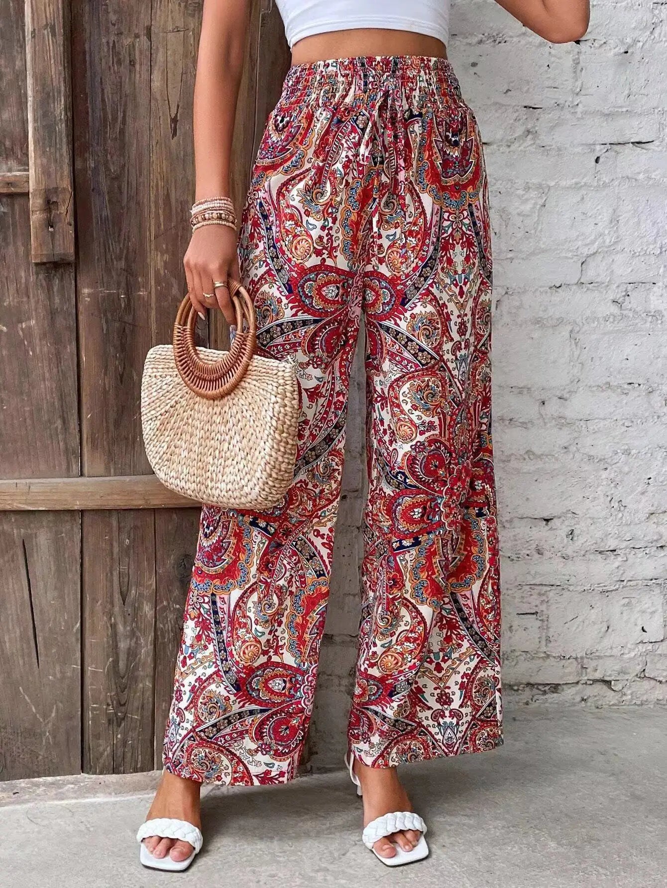 Analyn | Pantalones anchos bohemios