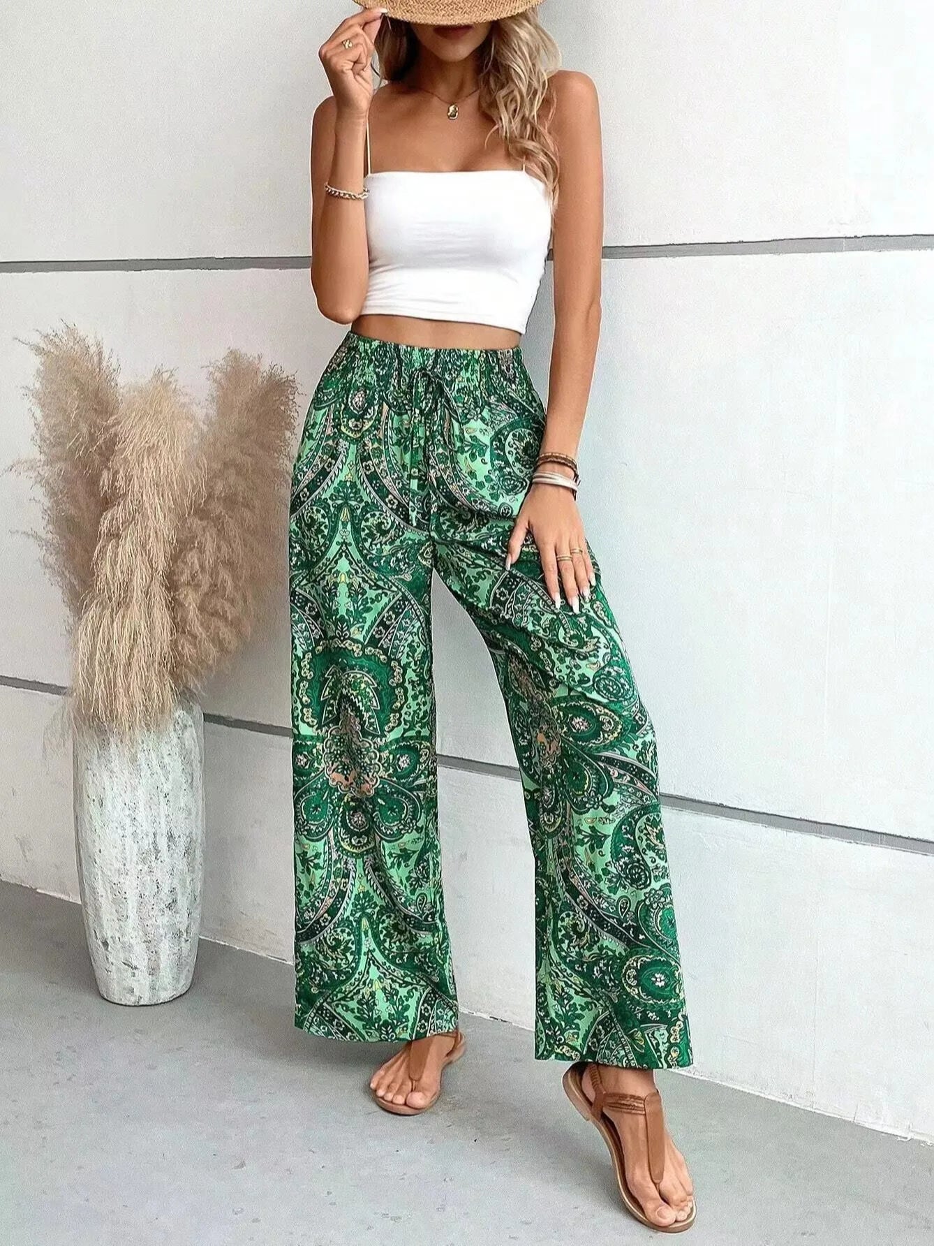 Analyn | Pantalones anchos bohemios