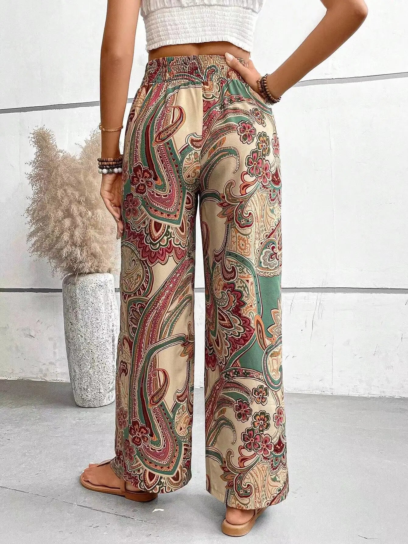Analyn | Pantalones anchos bohemios
