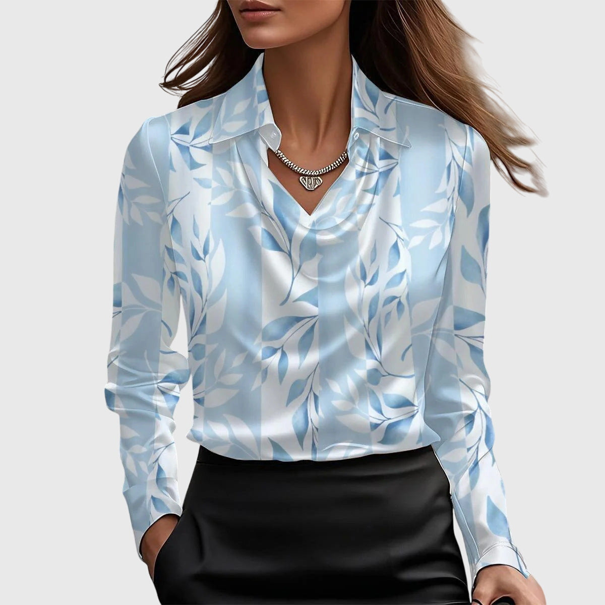 Diana | Blusa De Satén De Lujo