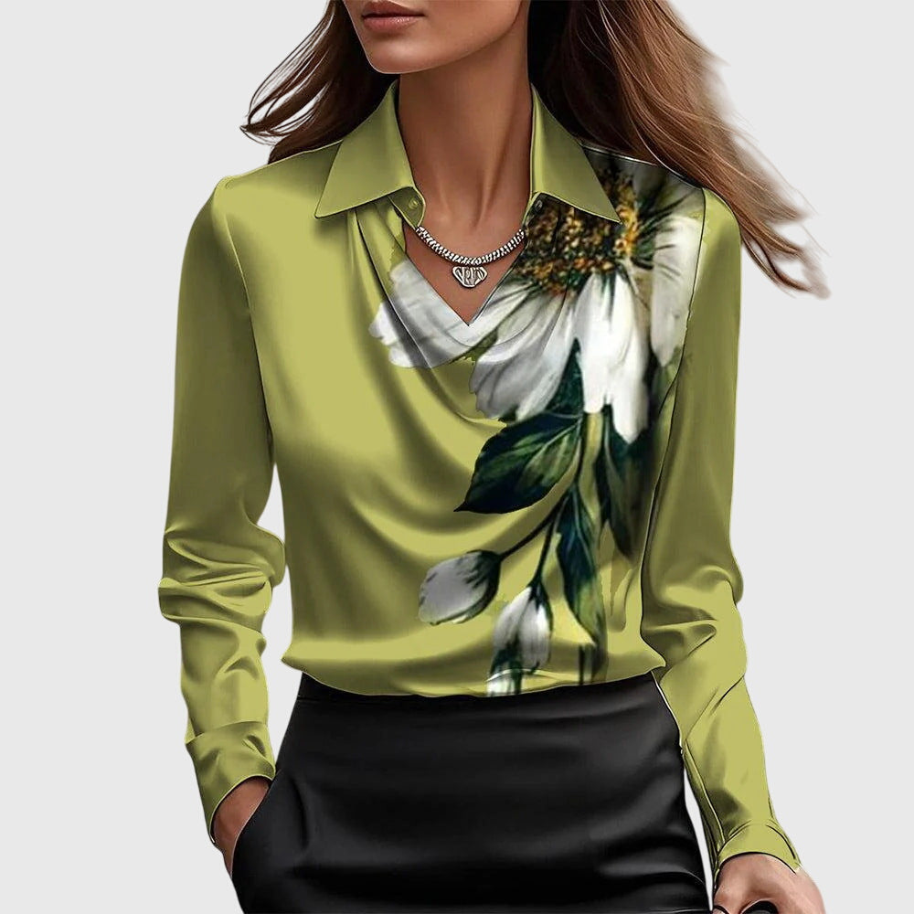 Diana | Blusa De Satén De Lujo