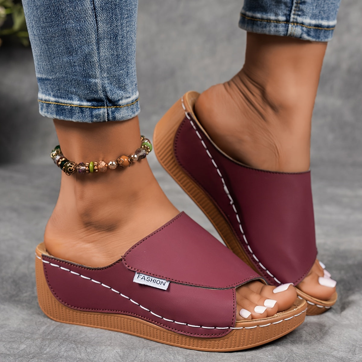 Elena | Sandalias Con Plataforma Cómodas