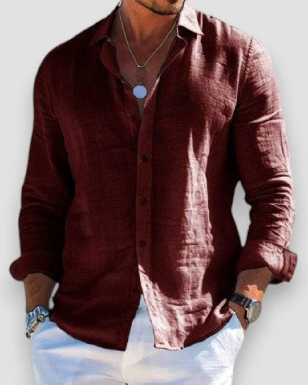 Marco | Camisa De Lino Transpirable