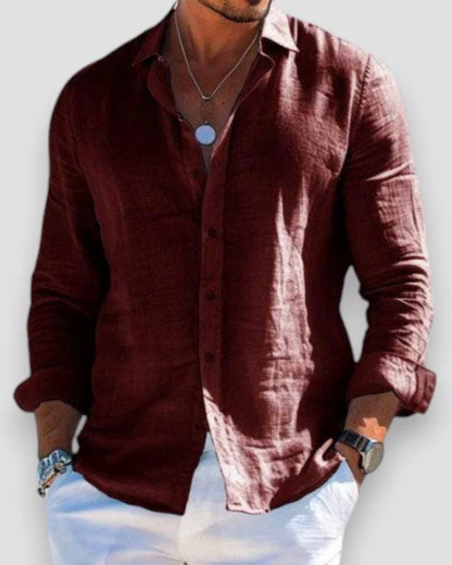 Marco | Camisa De Lino Transpirable