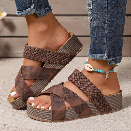 Gabriela | Sandalias De Plataforma Cómodas