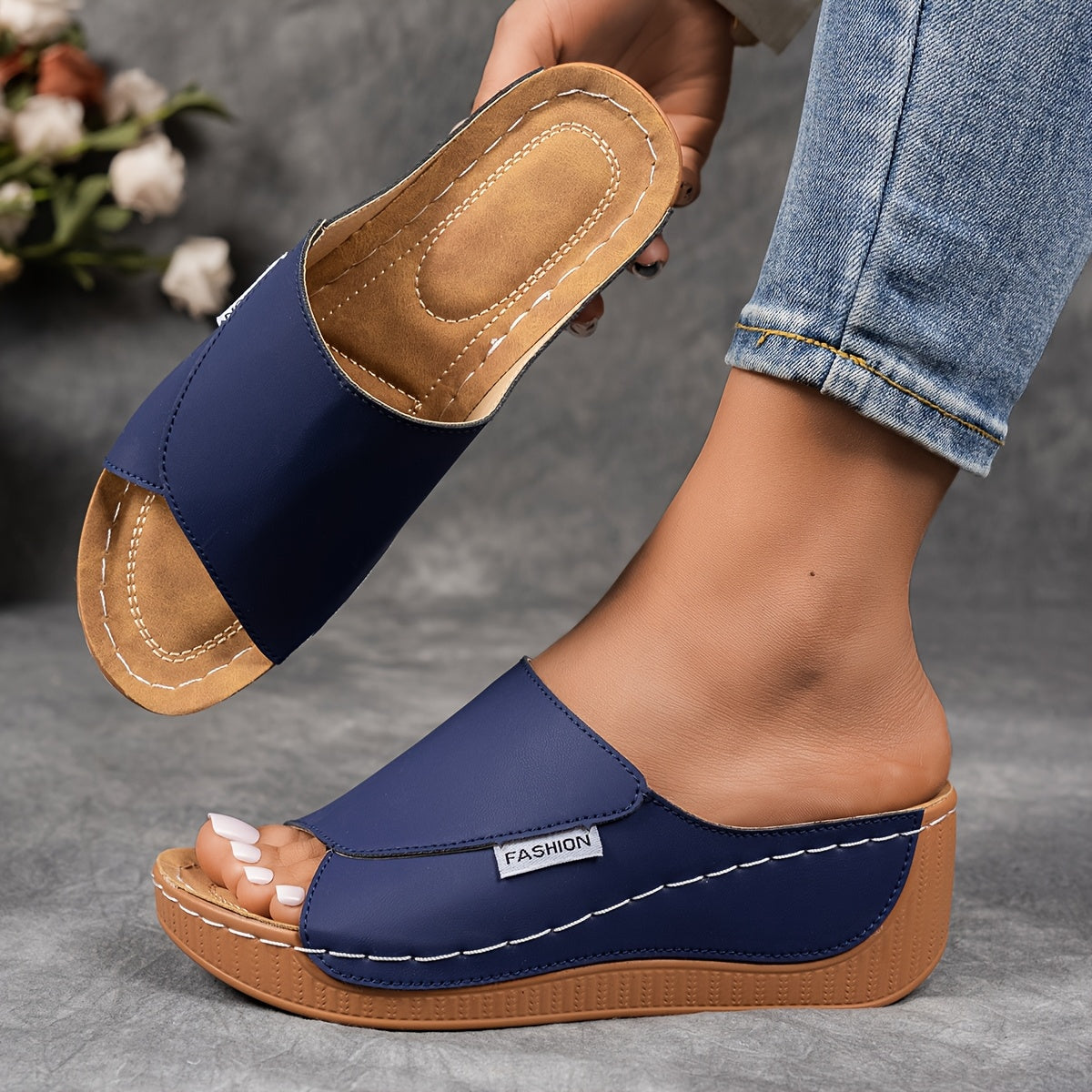 Elena | Sandalias Con Plataforma Cómodas