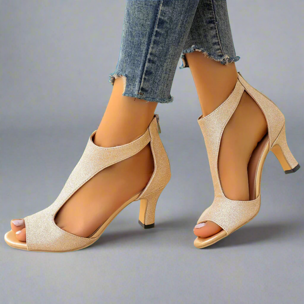 Heidrun | Zapatos Elegantes Y Cómodos Con Tacón Medio
