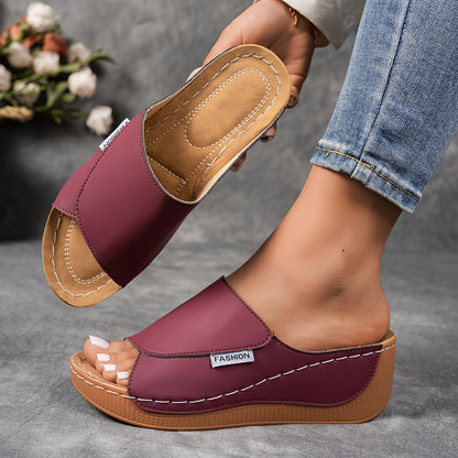 Elena | Sandalias Con Plataforma Cómodas