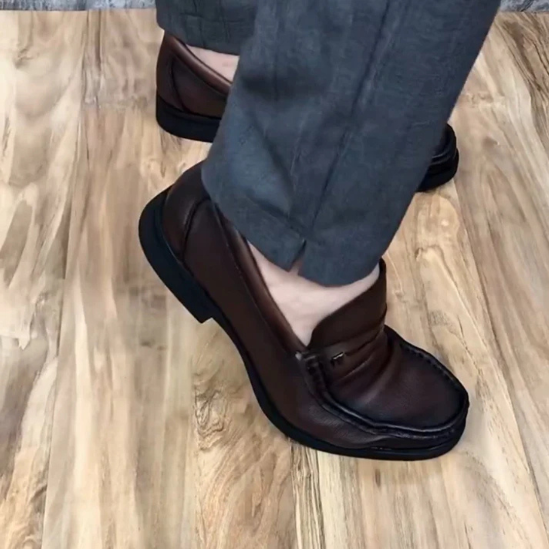Luis | Zapatos de Hombre de Cuero Auténtico con Acabado de Alta Calidad