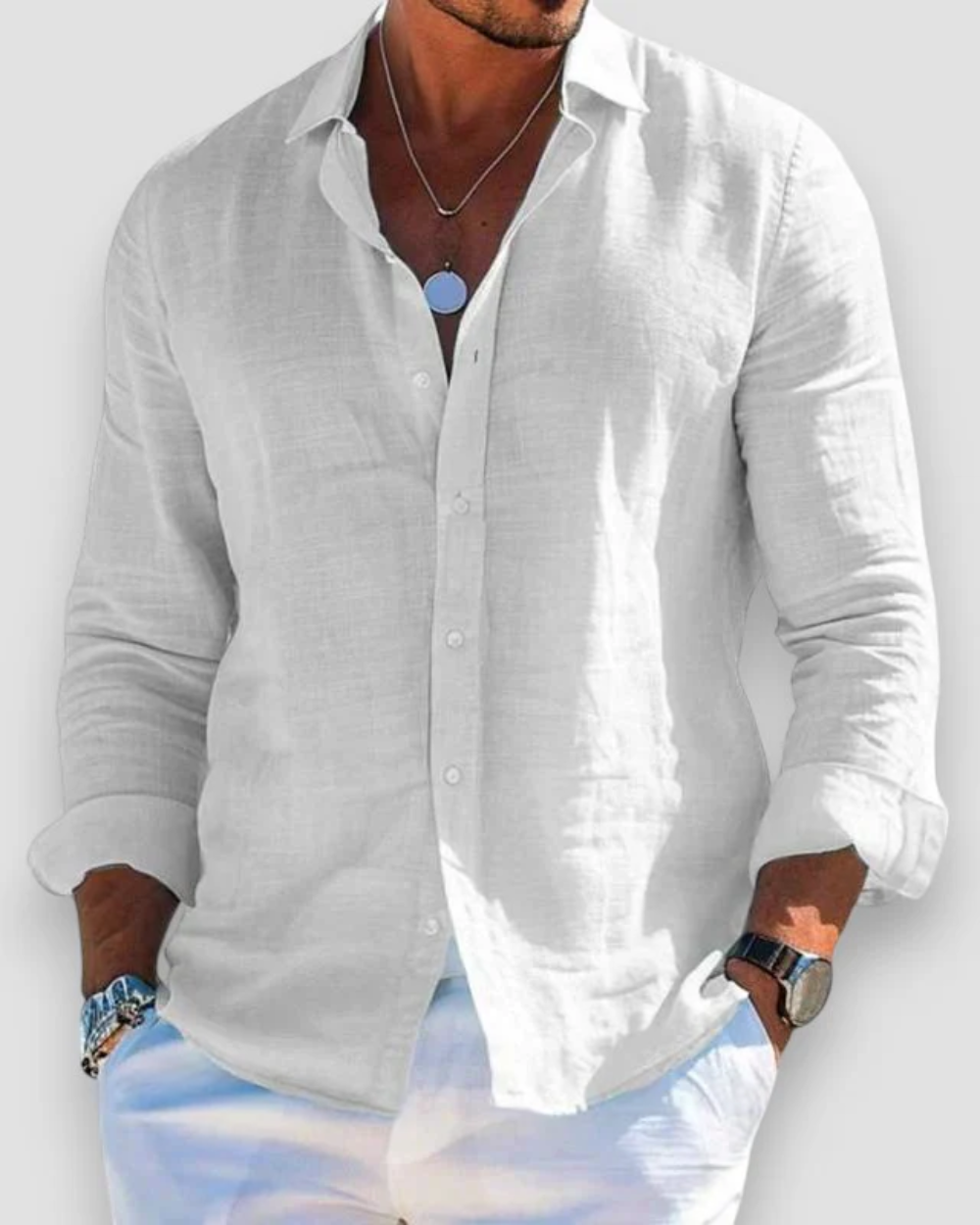 Marco | Camisa De Lino Transpirable