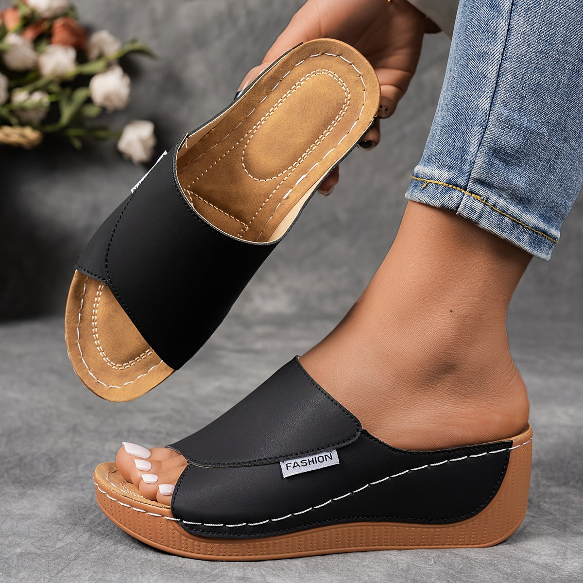 Elena | Sandalias Con Plataforma Cómodas