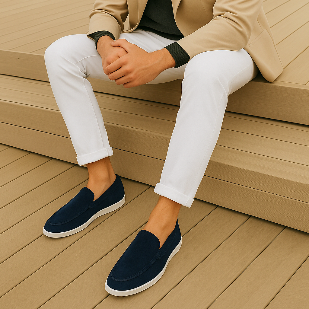 Eduardo | Mocasines De Ante Cómodos
