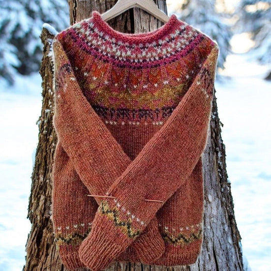Sascia | Suéter Vintage con Estilo Artesanal