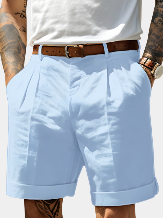 Rafael | Bermuda De Lino Elegante
