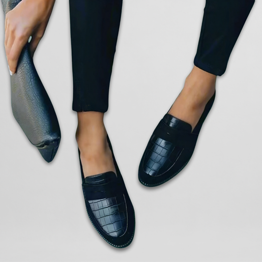 Emilia | Mocasín Clásico Texturizado