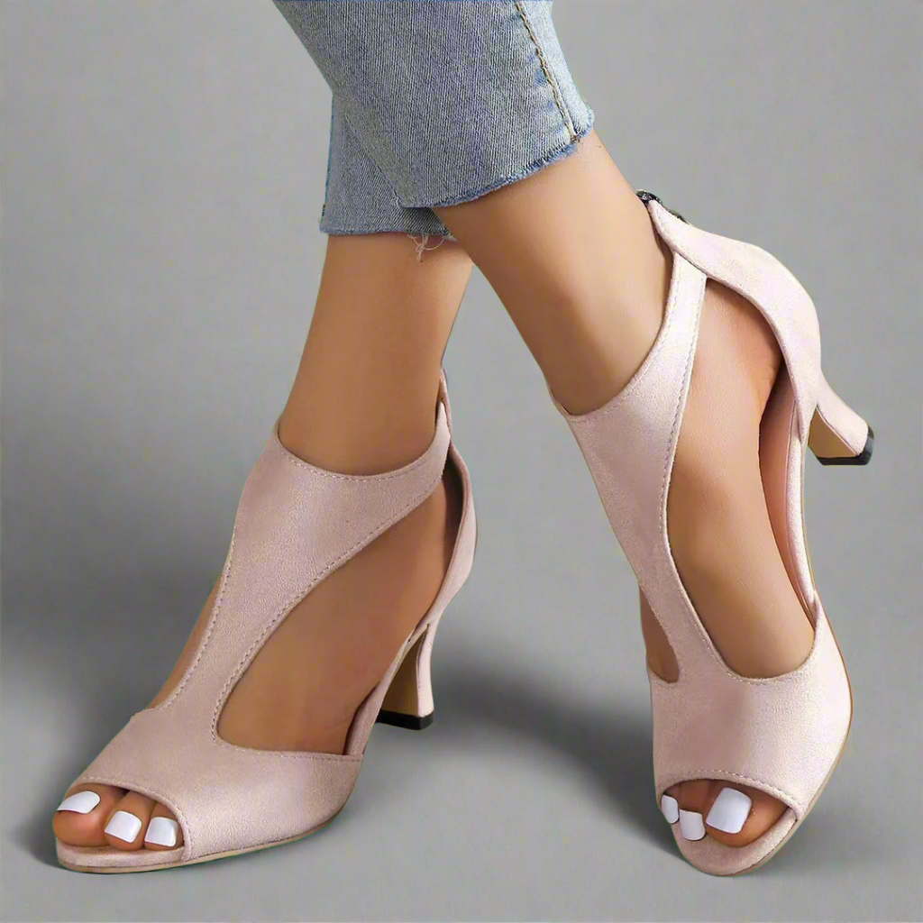 Heidrun | Zapatos Elegantes Y Cómodos Con Tacón Medio