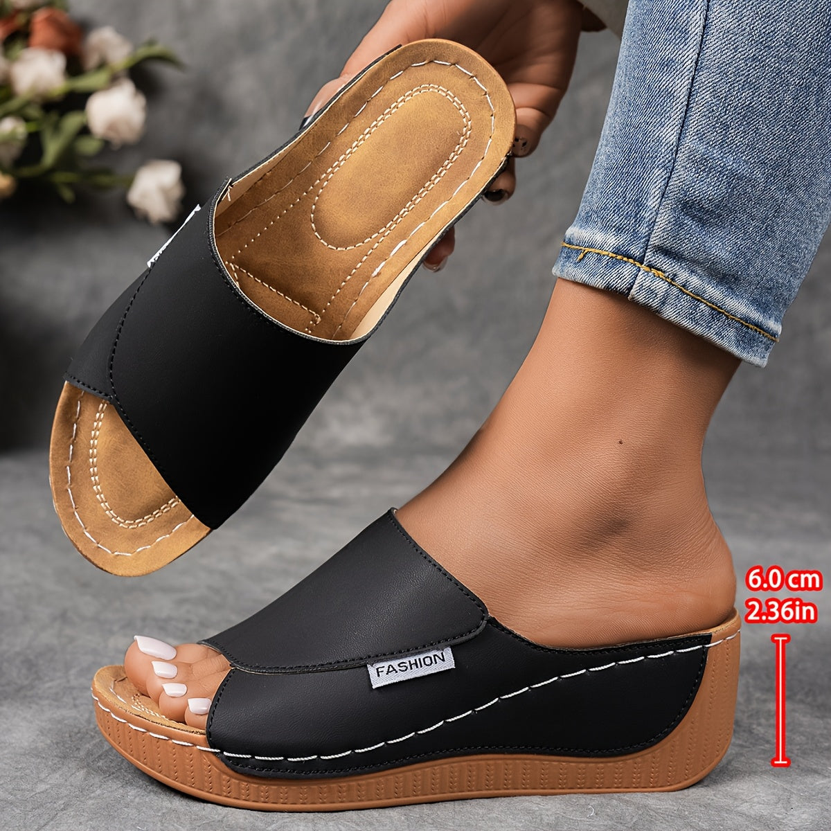 Elena | Sandalias Con Plataforma Cómodas