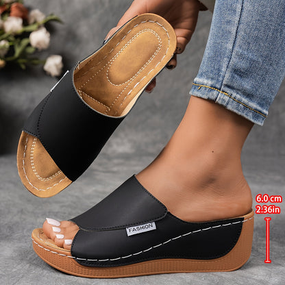 Elena | Sandalias Con Plataforma Cómodas