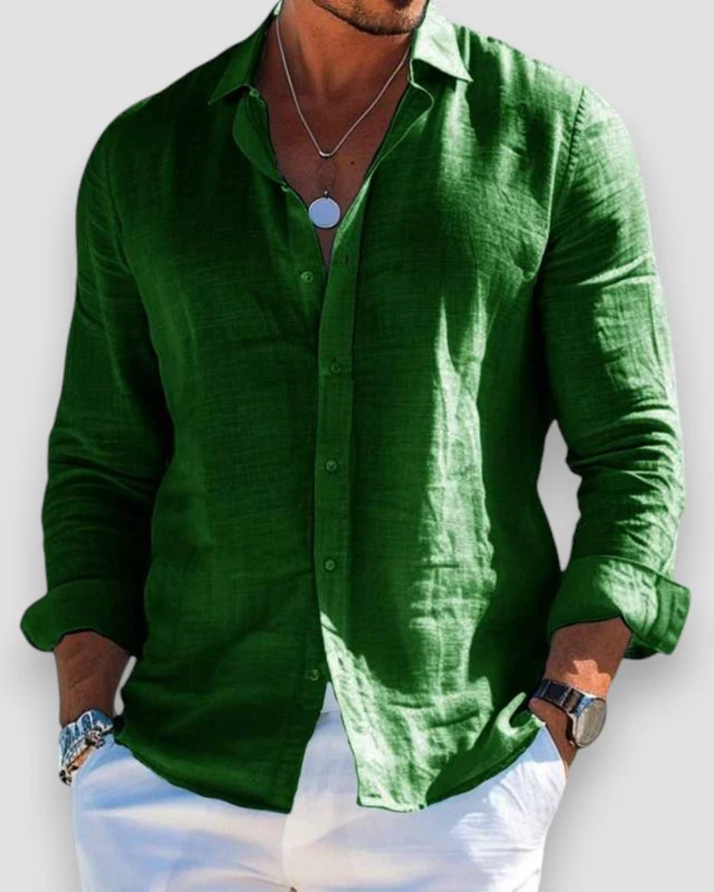 Marco | Camisa De Lino Transpirable