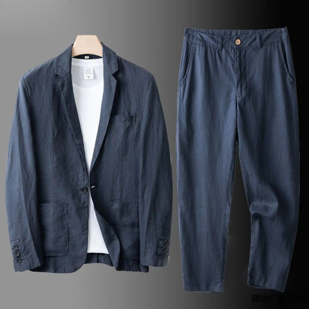 Lorenzo | Traje de lino clásico