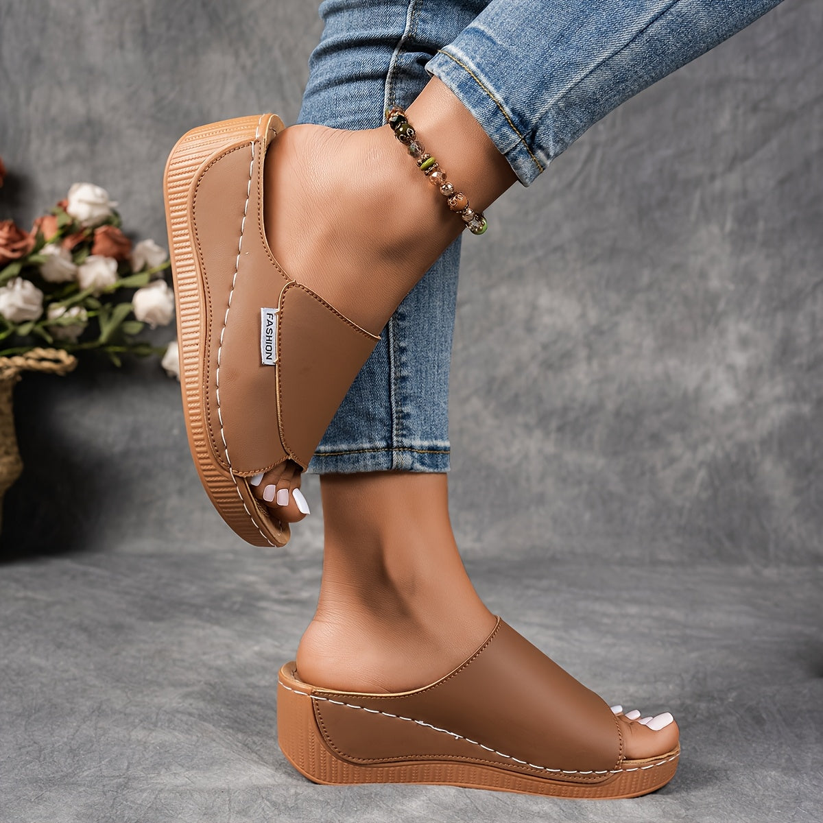 Elena | Sandalias Con Plataforma Cómodas