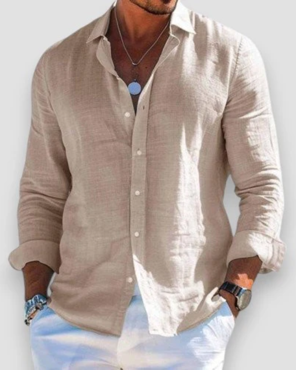 Marco | Camisa De Lino Transpirable