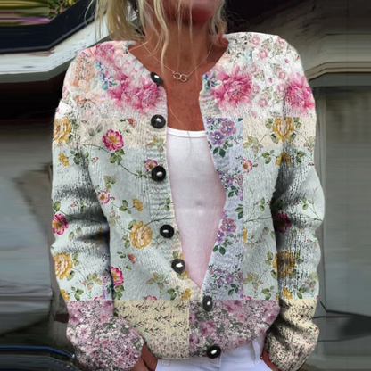 Lowri | Cárdigan con estampado floral