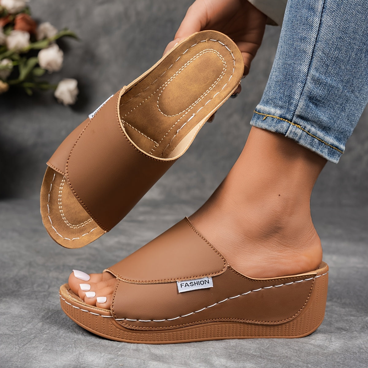 Elena | Sandalias Con Plataforma Cómodas