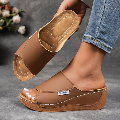 Elena | Sandalias Con Plataforma Cómodas