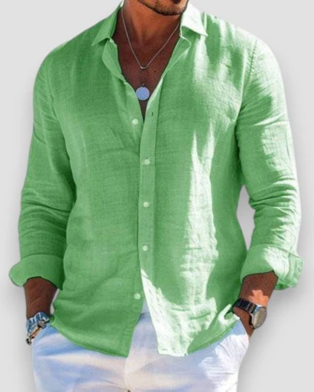 Marco | Camisa De Lino Transpirable
