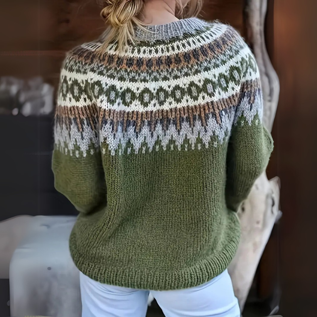 Doutzen | Suéter Suave con Estampado