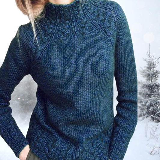 Kiara | Suéter Elegante con Cuello Alto