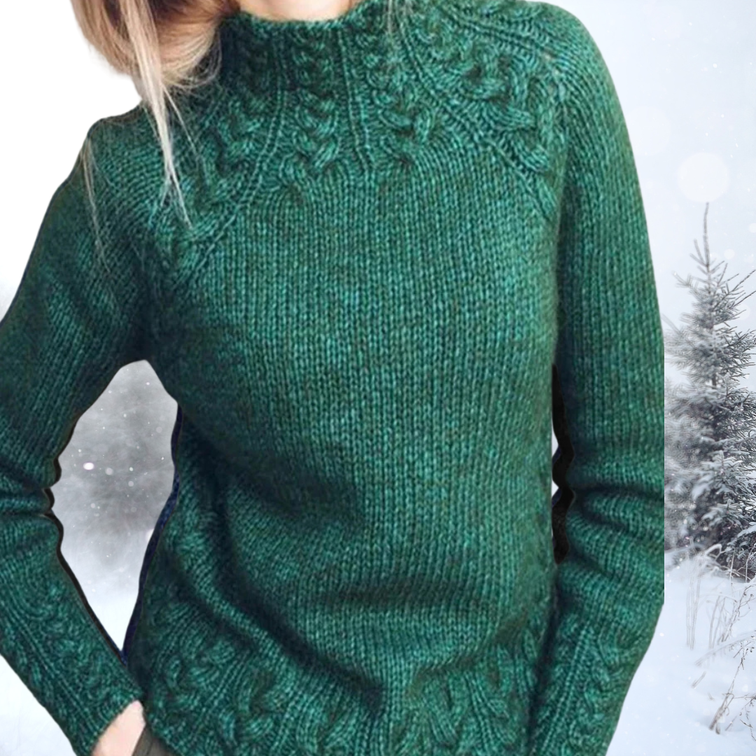Kiara | Suéter Elegante con Cuello Alto