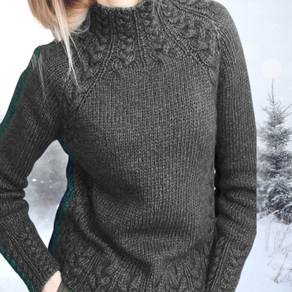 Kiara | Suéter Elegante con Cuello Alto