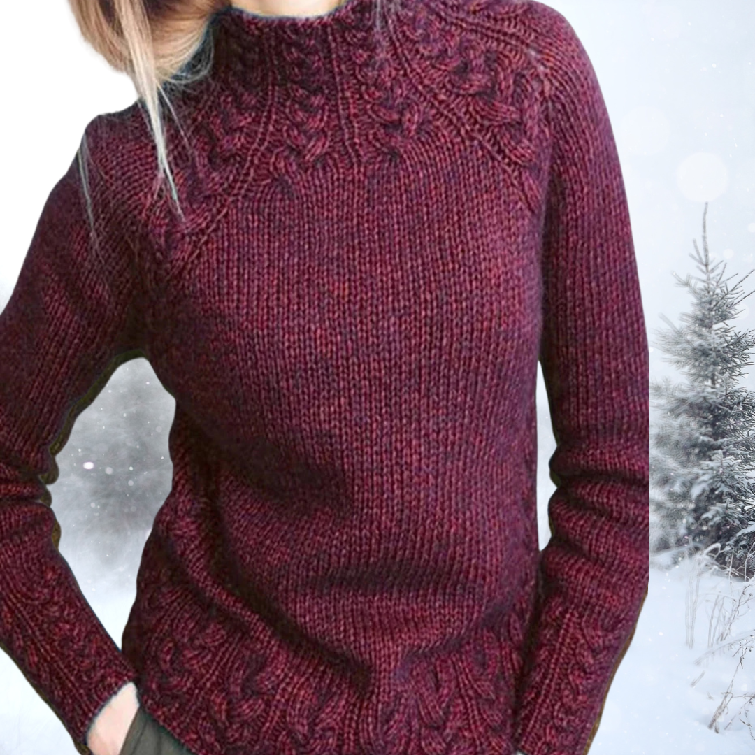 Kiara | Suéter Elegante con Cuello Alto