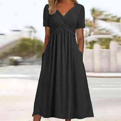 Sofia | Vestido midi escultural