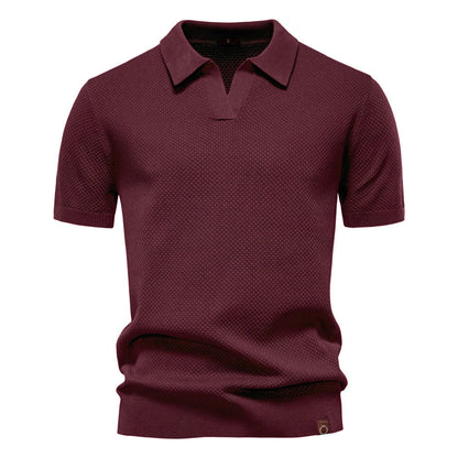 Carlos | Camisa Polo Texturizada