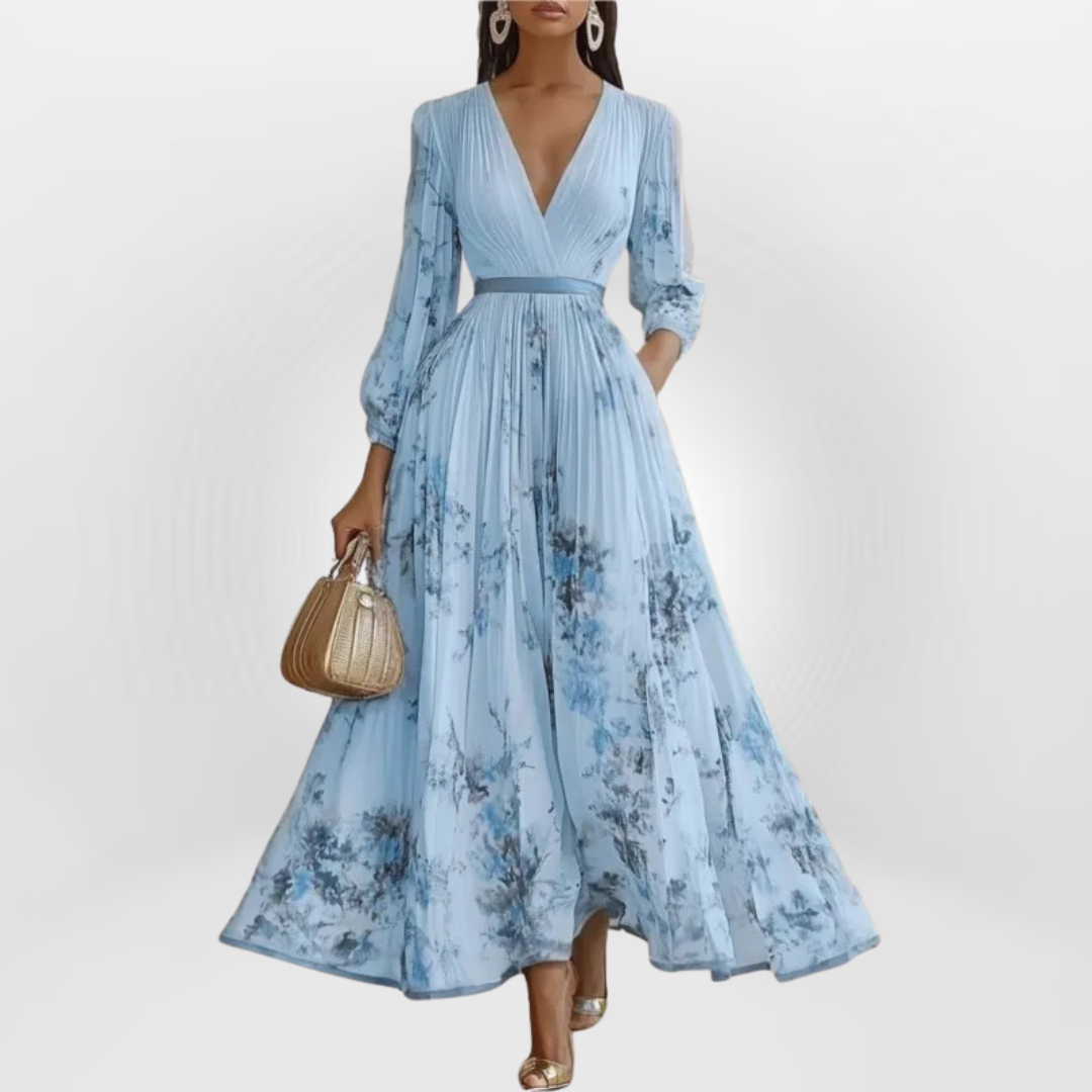 Esmeralda | Vestido maxi vaporoso