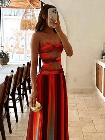 Valentina | Vestido maxi elegante para mujer