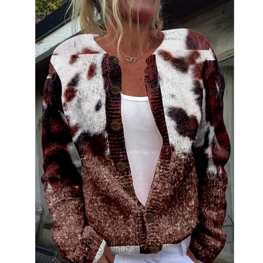 Corinne | Cárdigan Elegante con Estampado